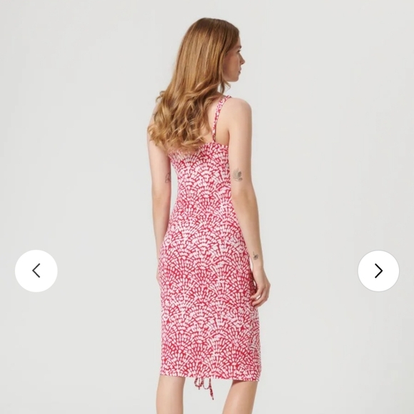 NWT SINSAY Midi Pattern Dress - Picture 4 of 9